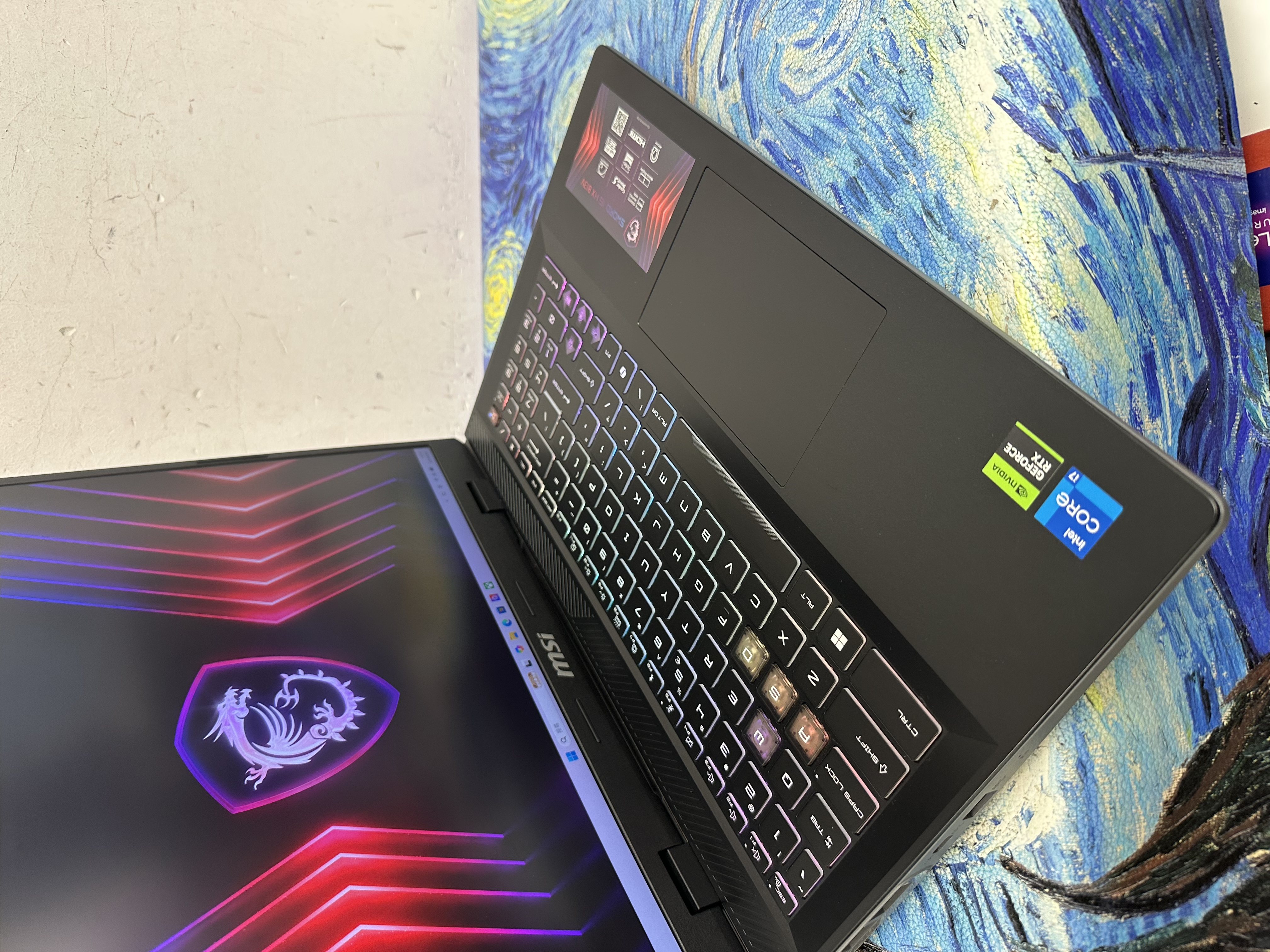 #6204 MSI Sword 16 HX B13V   i7-13700HX /16,32GB Ram/256,512GB,1TB SSD/RTX 4070獨立顯示卡/16寸2.5K Mon/240Hz 高刷/RGB 彩色Keyboard/ Gaming Laptop / Notebook / Laptop / YouTube / Win11 / Netflix / Music /