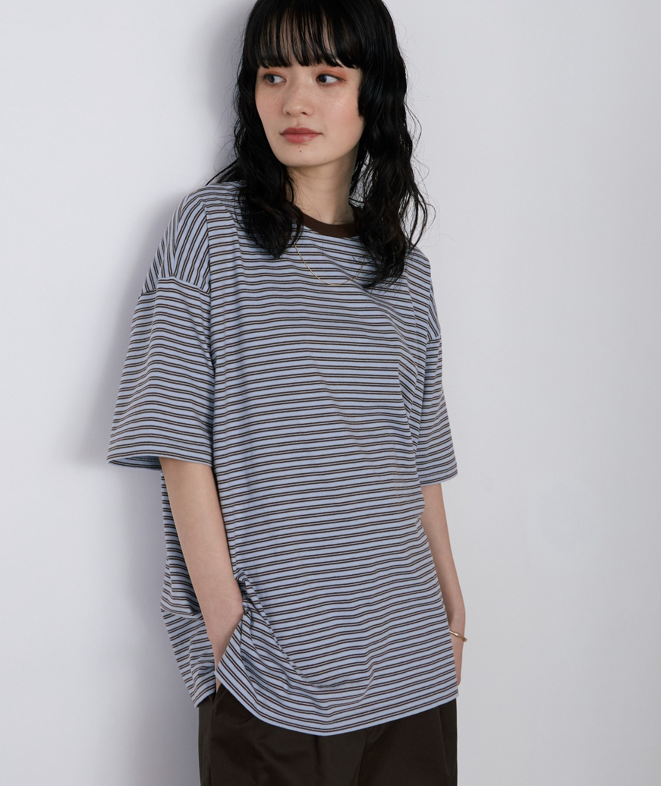 日本拼款間條衫