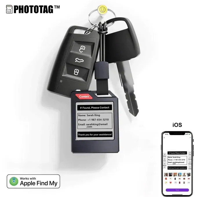 PHOTOTAG 彩色電子智能防丟定位器【9/20 截單，預計 :9月尾至10月中發貨】