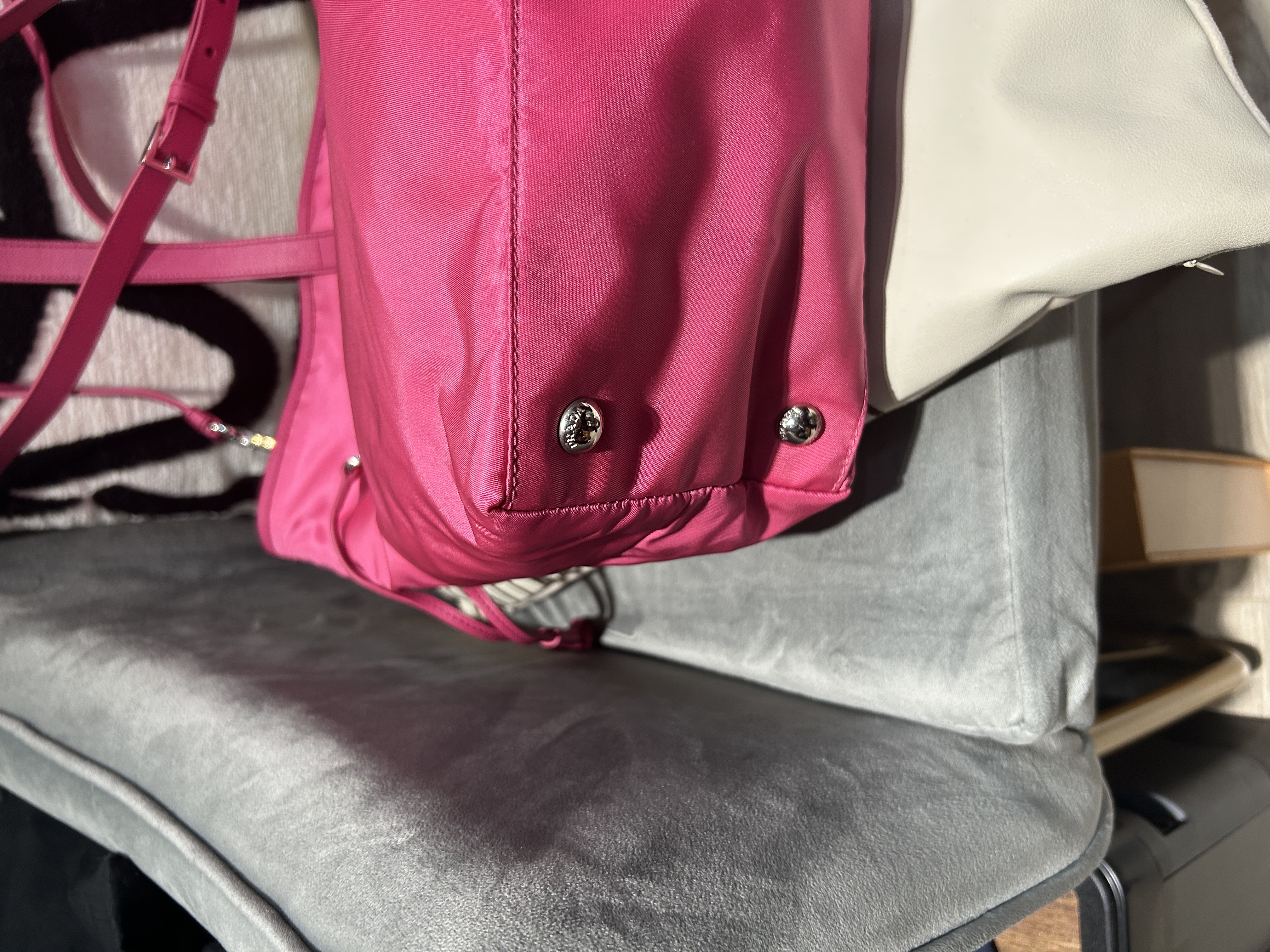 Prada Nylon 2Way Bag tote bag 100%Authentic, 98%New ☑️Dust bag