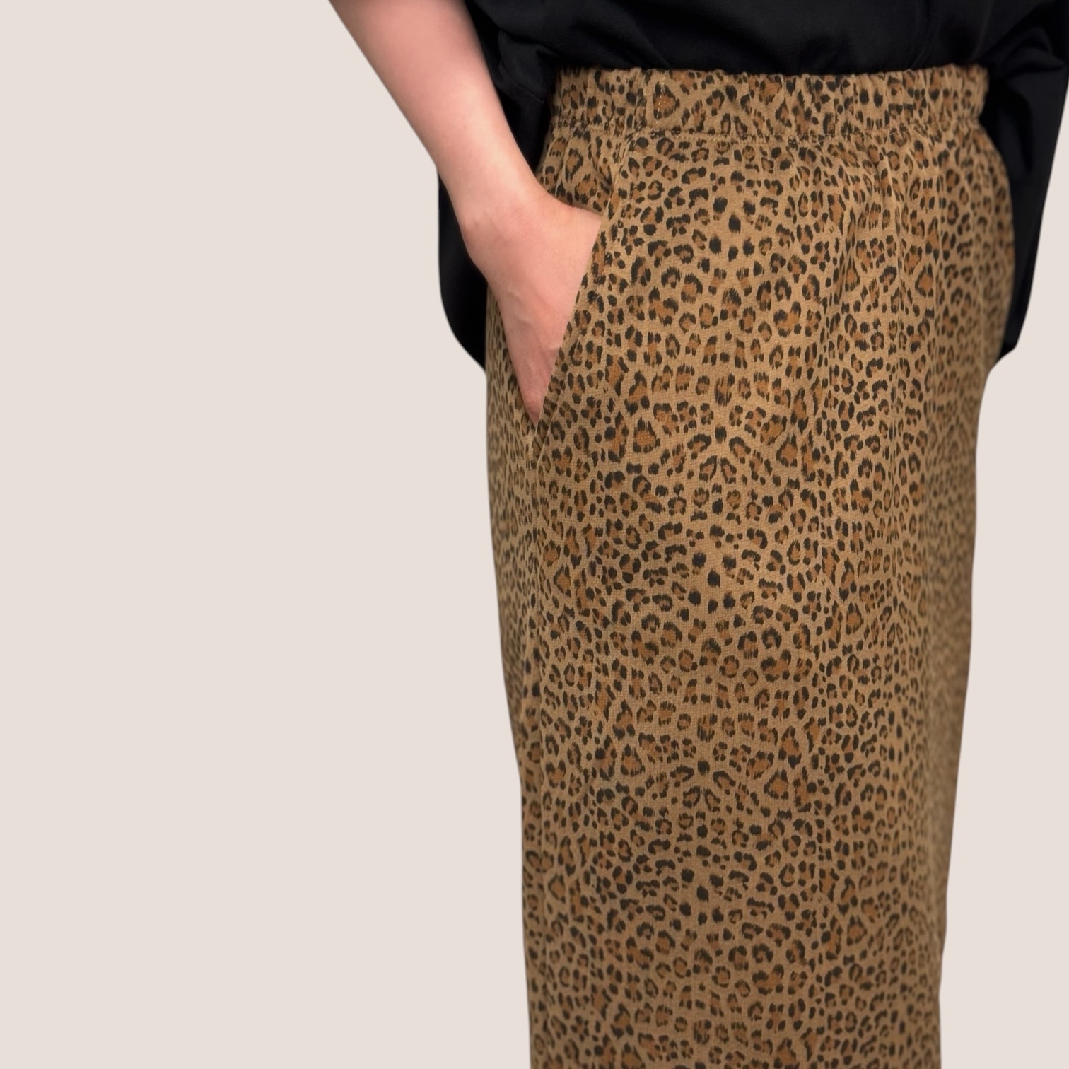 221031 豹紋半截長裙