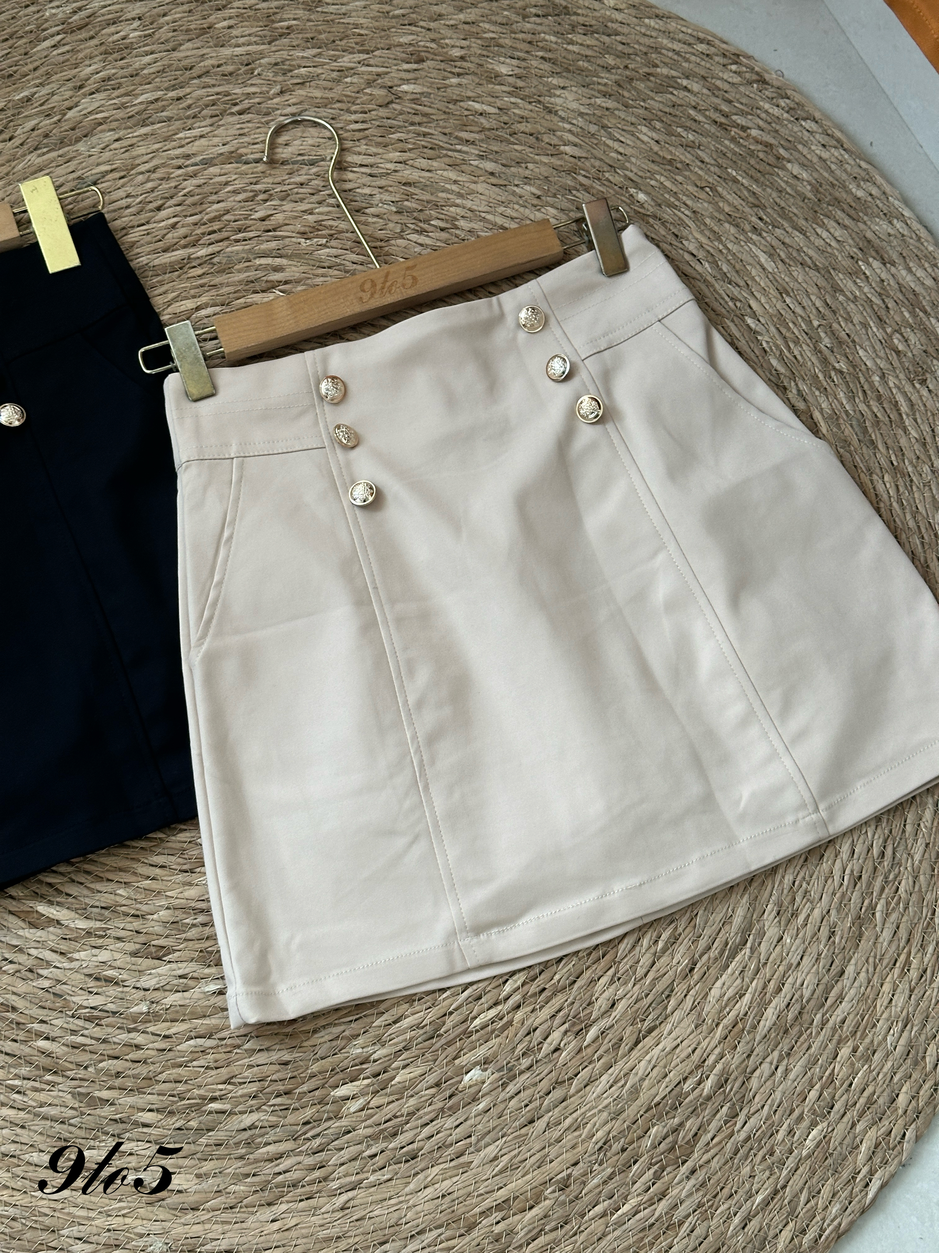 S1836 A Line Short Skirt - 4 Colors 