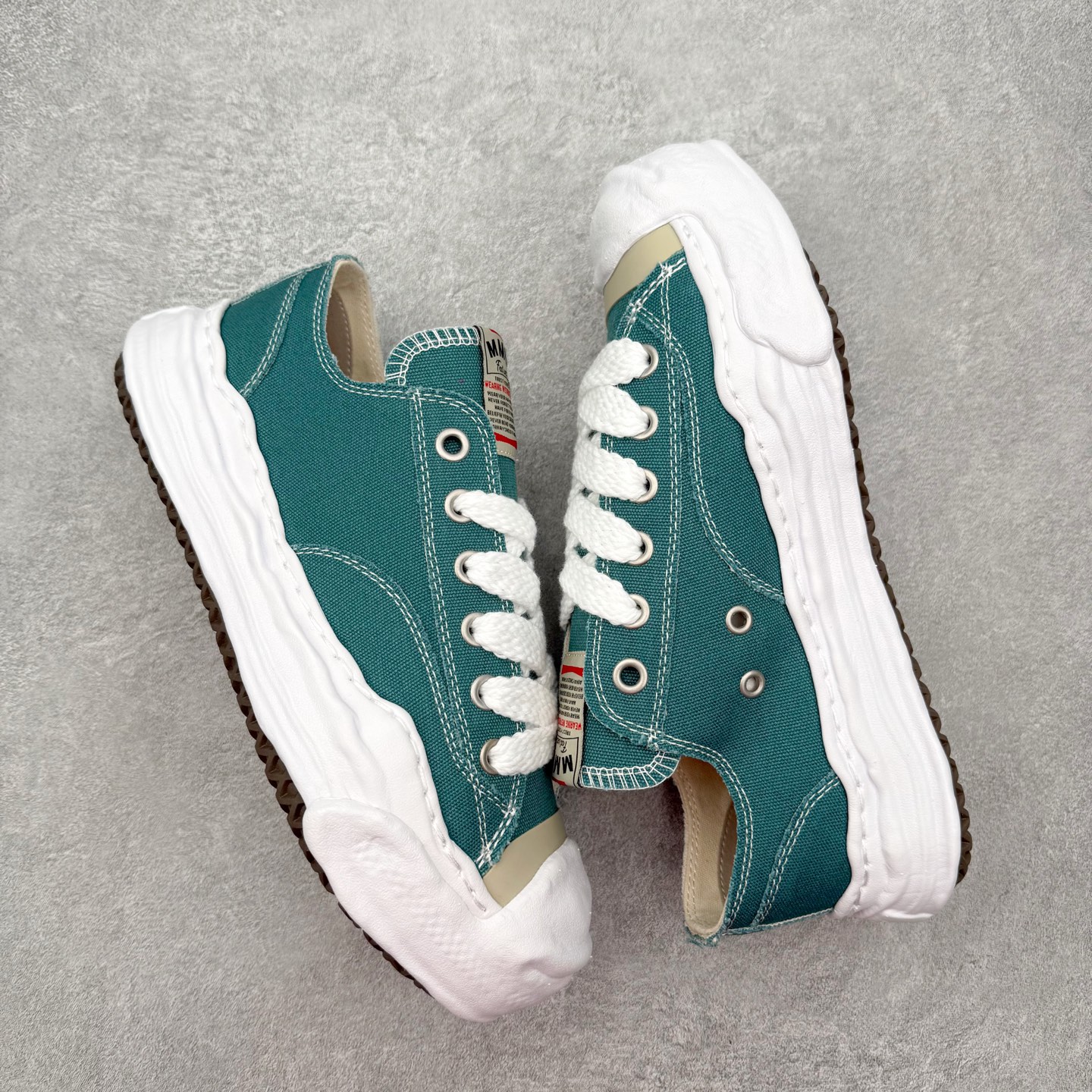 Maison Mihara Yasuhiro MMY "Hank" OG Sole Canvas Low-top Sneaker