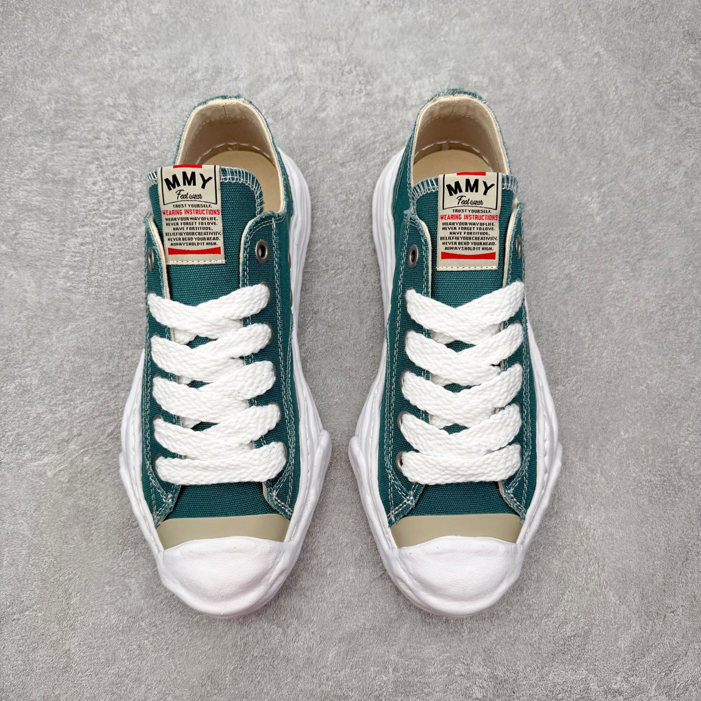 Maison Mihara Yasuhiro MMY "Hank" OG Sole Canvas Low-top Sneaker