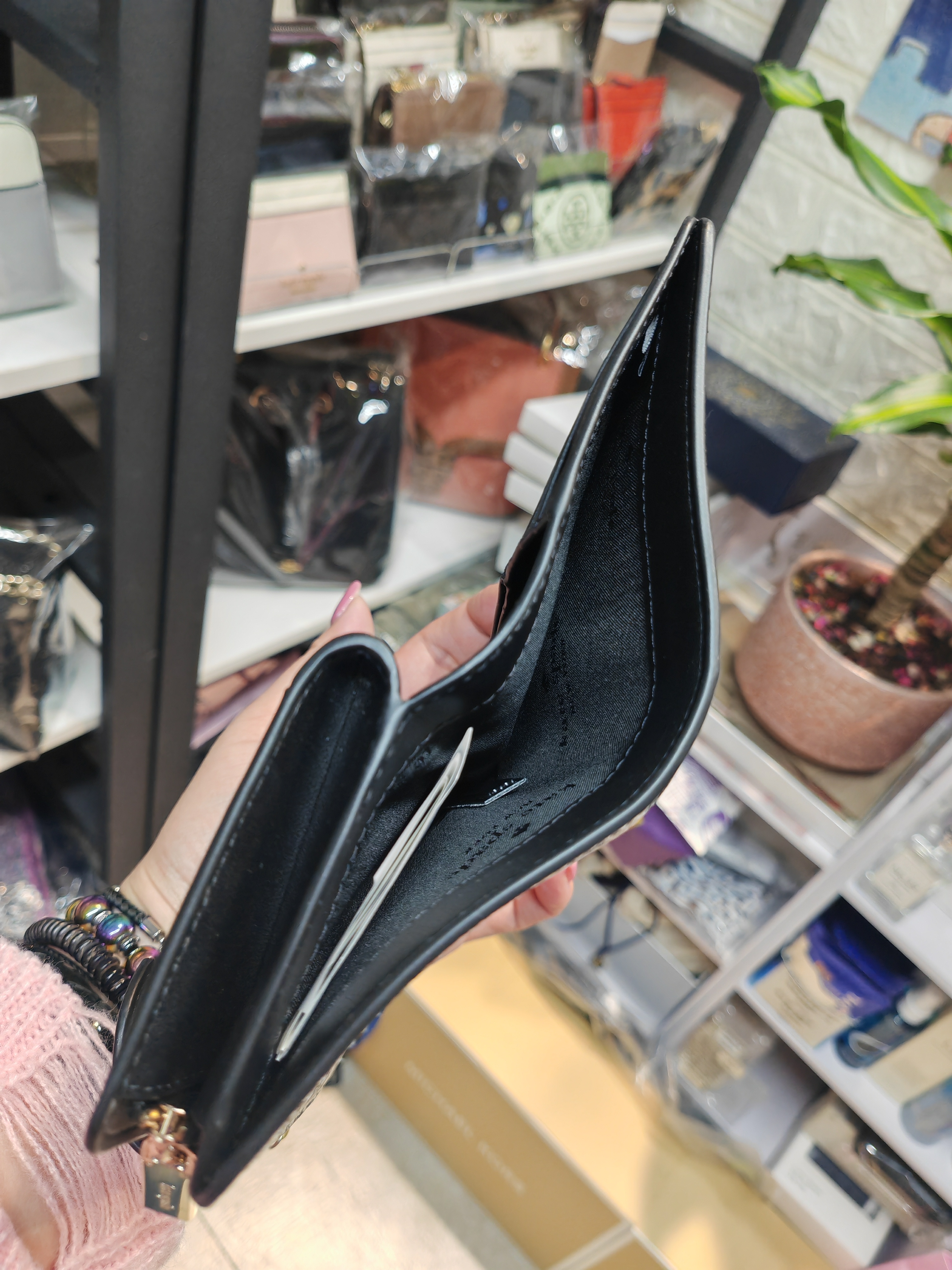 香港現貨-Kate Spade flower wallet 