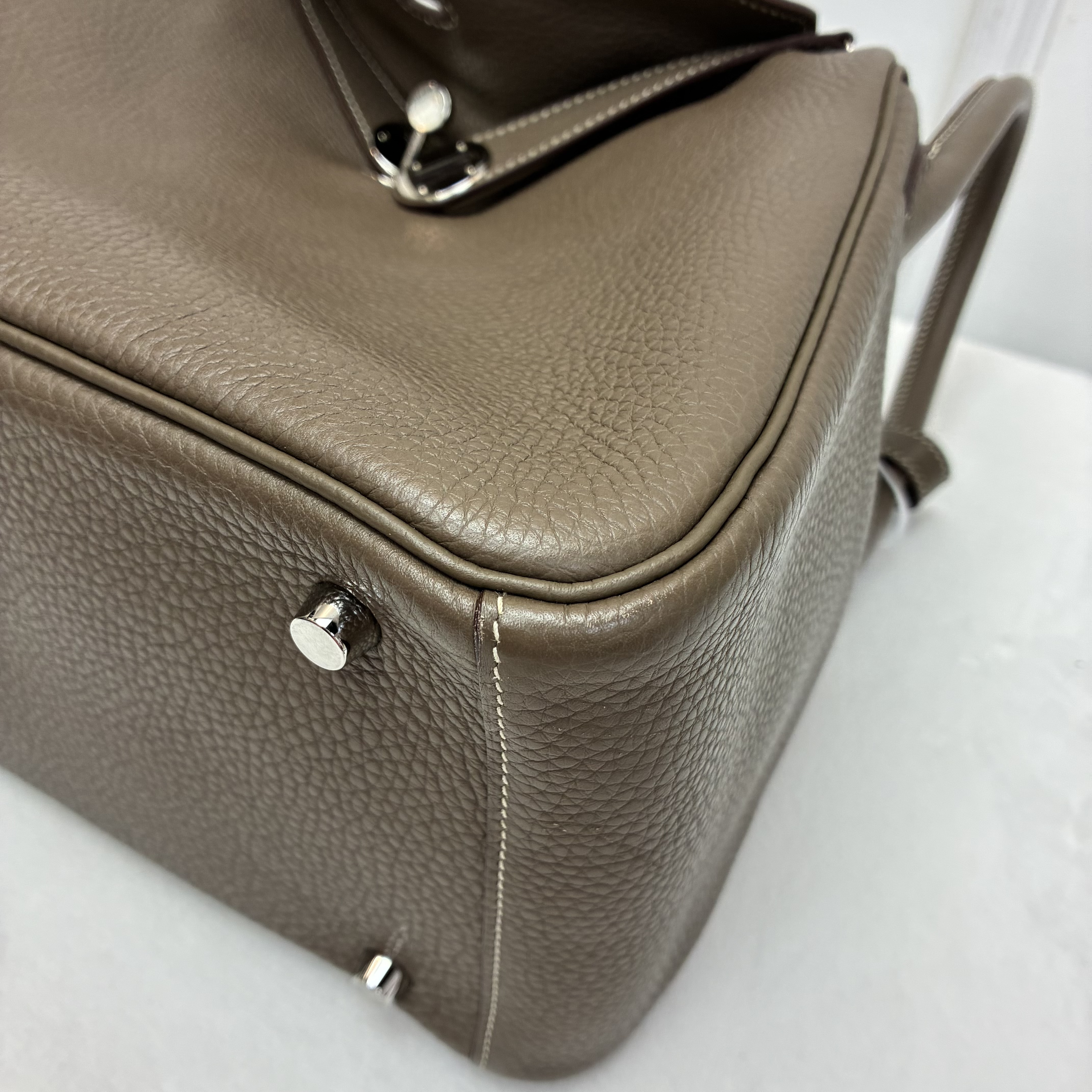 Full set Hermes Lindy 30大象灰 送內格和Hermes雨衣