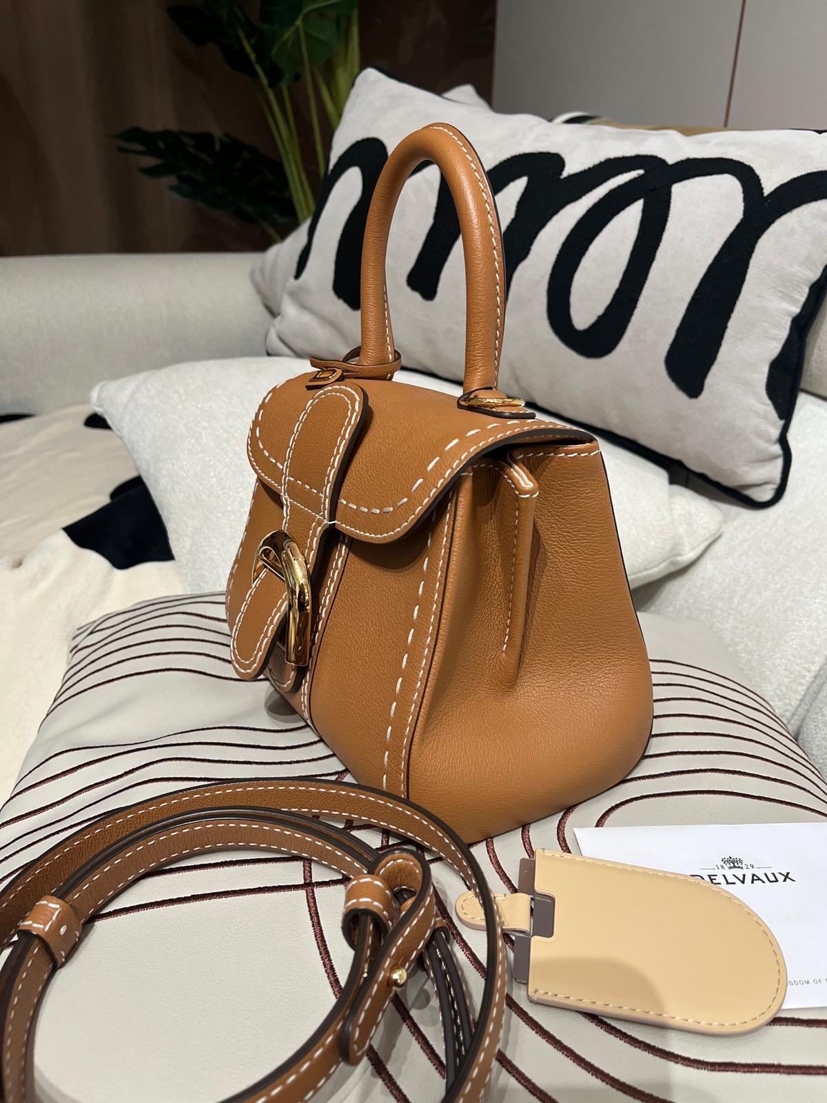 Delvaux brillant mini rodeo calfskin 📣專門店售價$58800📣 100%Authentic ,98%new  ✅塵袋✅鏡✅證書✅背帶✅代購收據