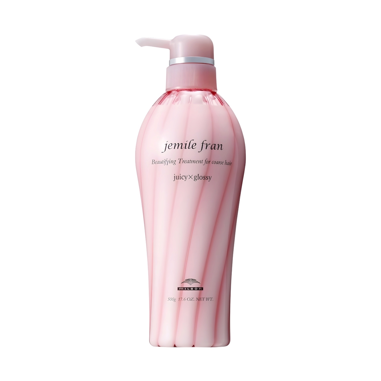 MILBON jemile fran Beautifying Treatment for Corase Hair - Juicy X Glossy 水潤亮澤護髮素（粗硬及普通髮質適用）500g 