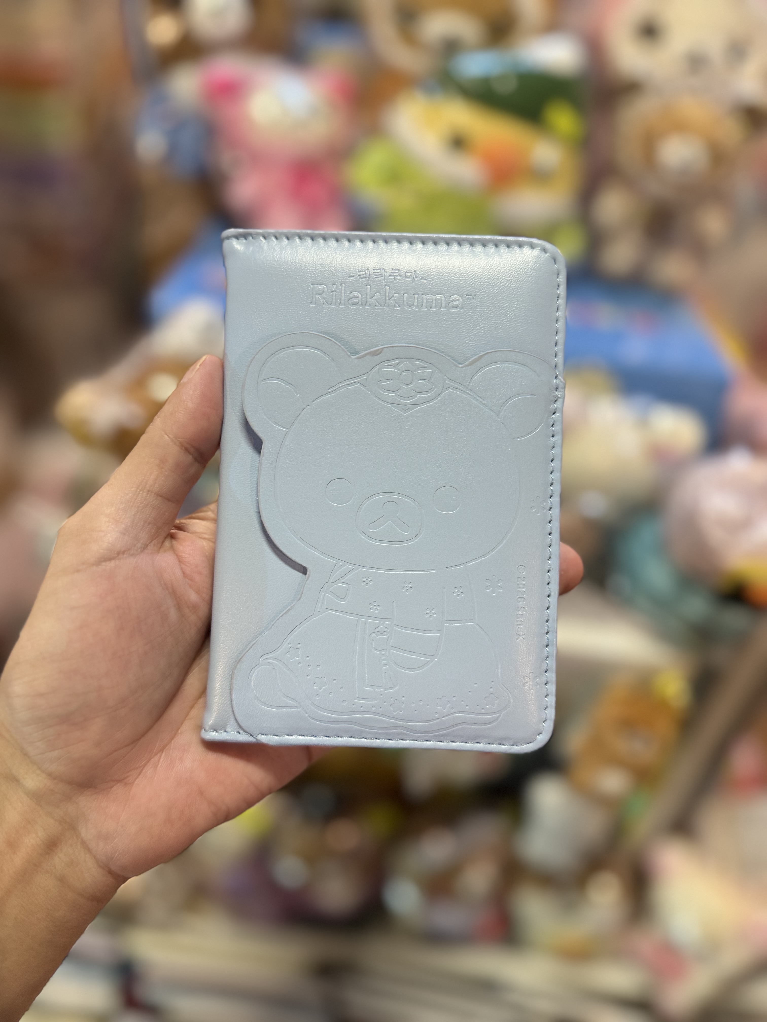 《現貨》全新韓國專店限定 Rilakkuma韓服造型passport 套