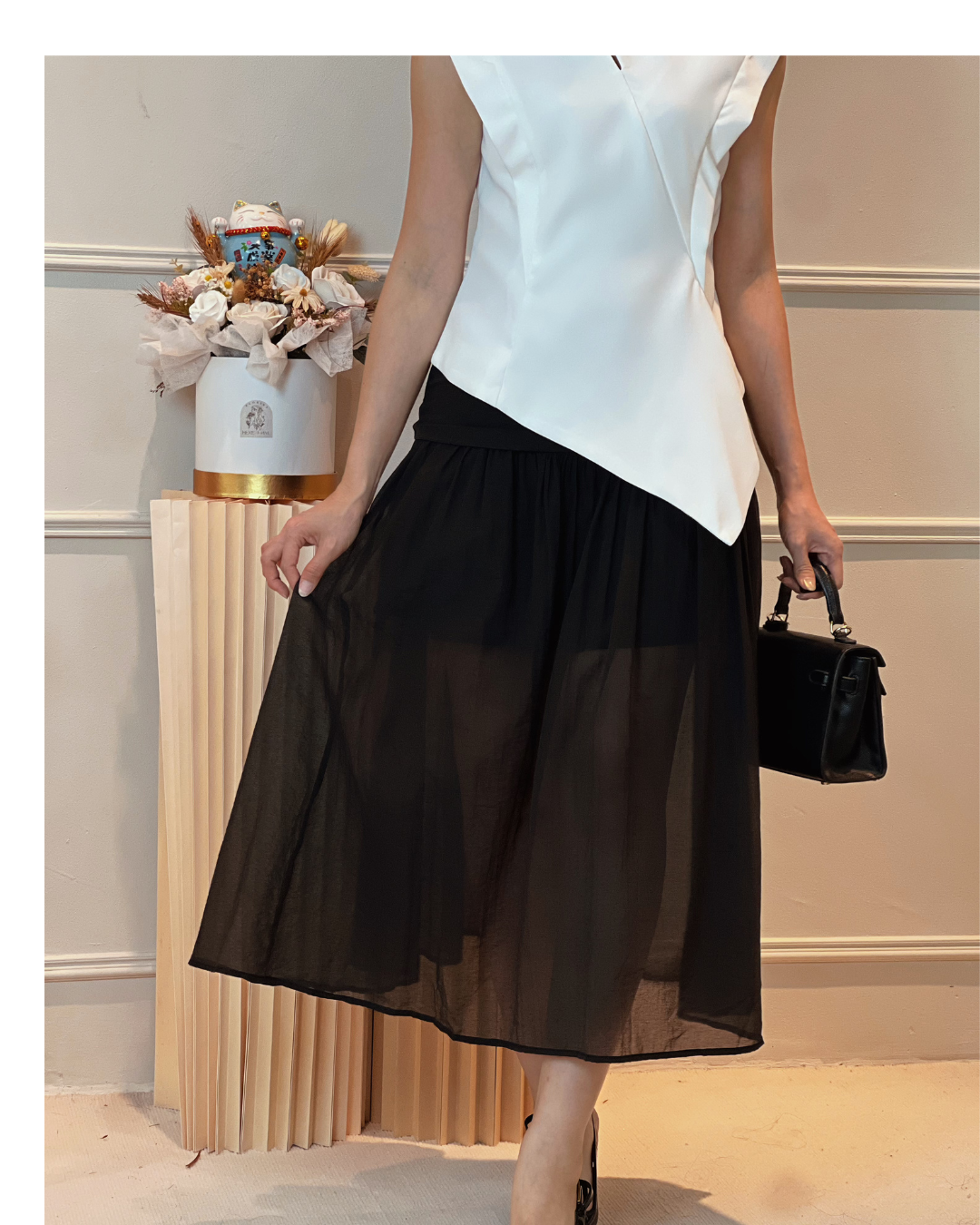 5120 Enid Lunelle A-Line Skirt