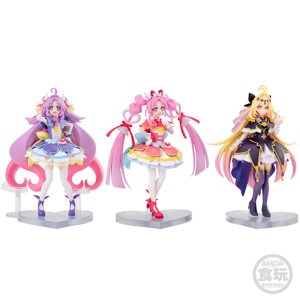 (預訂訂金 $200) (總價 $429) Bandai Pretty Cure Star Gallery 名偵探光之美少女 造型公仔套裝 1 (普通版) 食玩 (行版)