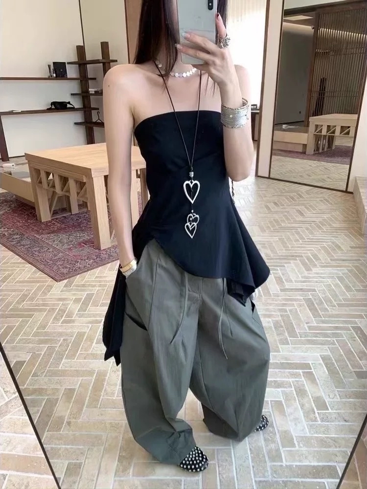 TP403韩版抹胸上衣