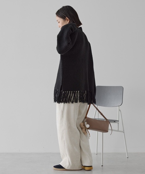 流蘇慵懶感冷衫