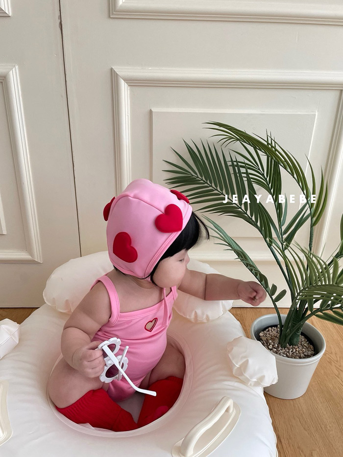 🇰🇷JeayaBebe泳衣+帽