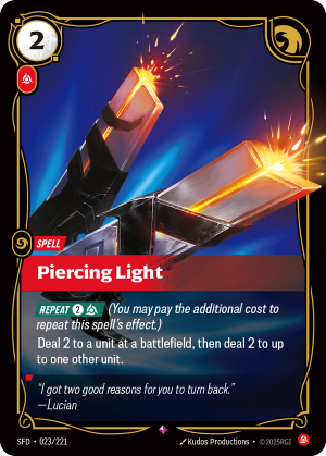 Spiritforged - Rare - Fury Rune (Set 2)