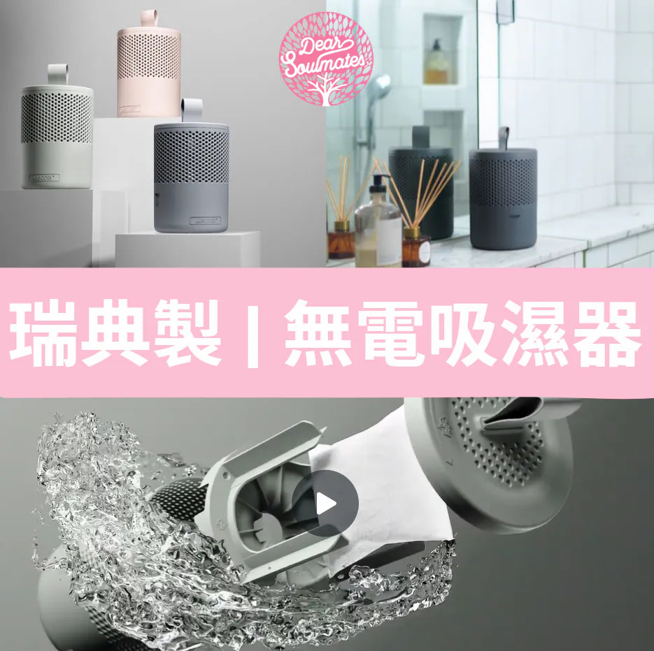 Absodry Duo 家居吸濕劑丨無需用電丨人寵無害【8/30 截單，預計 :9月中至尾發貨】