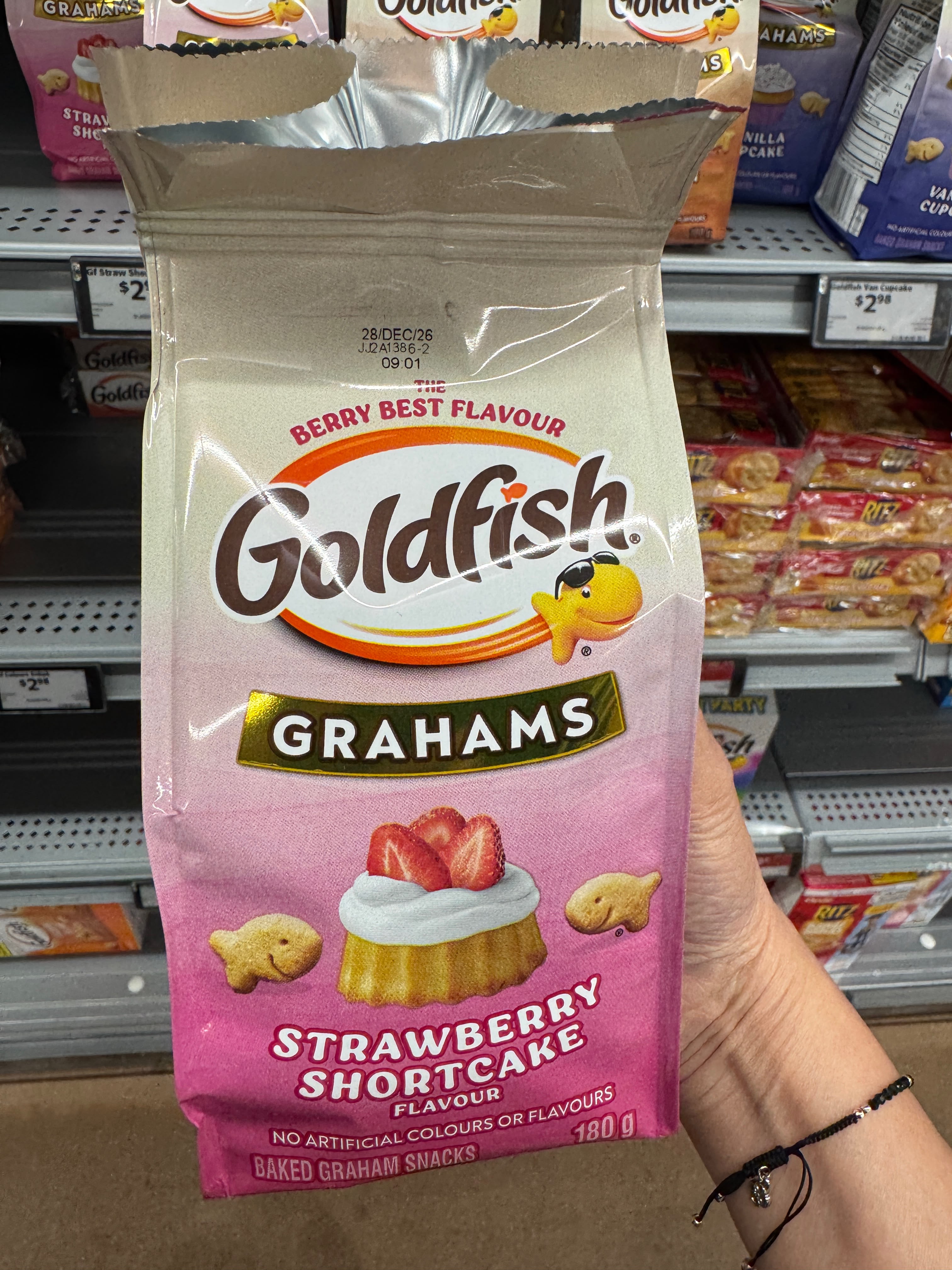 🇨🇦 Goldfish Grahams Strawberry Shortcake 180g