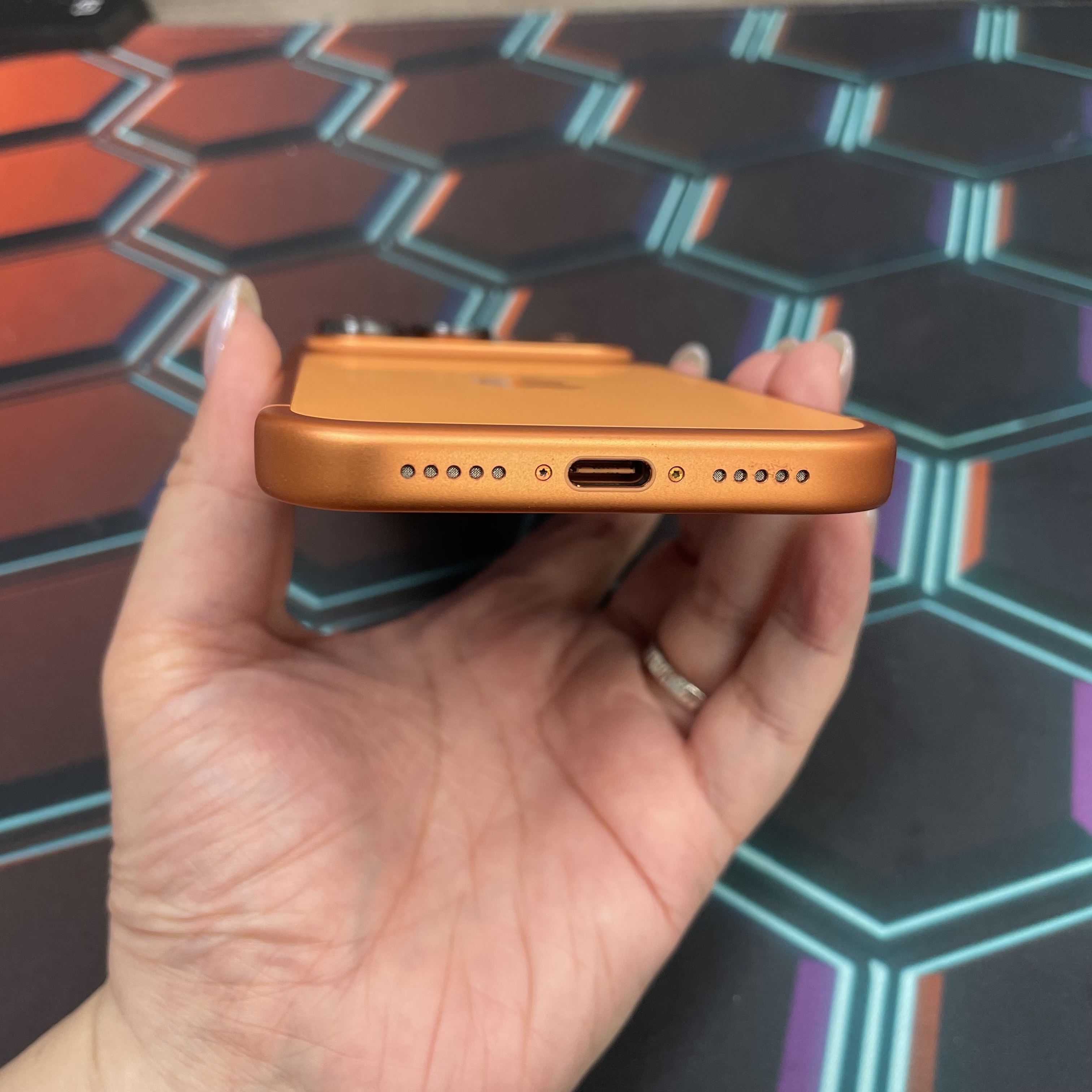 *6909 17 Pro 完美機 256GB 電100 橙色 orange