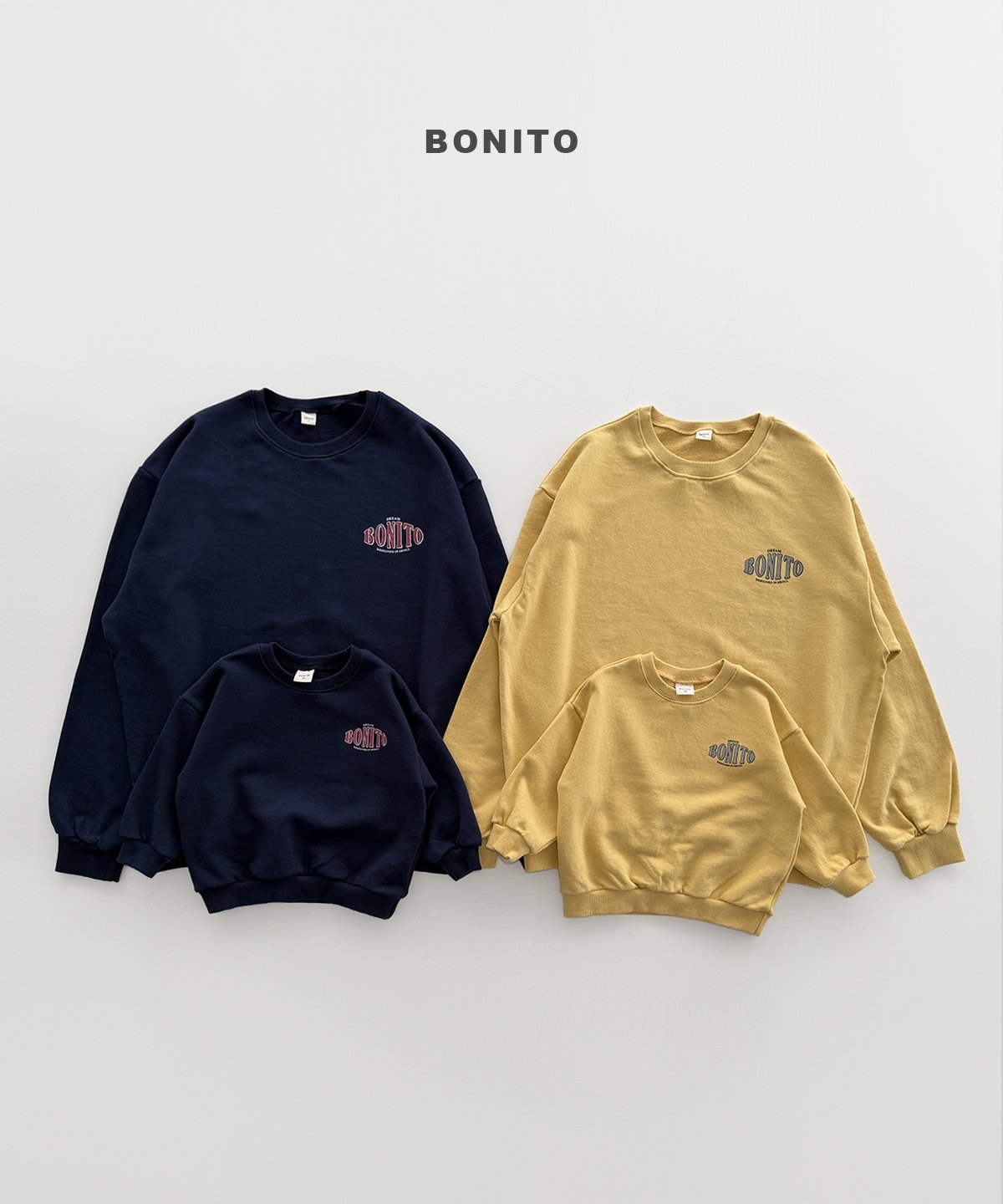 Bonito | Embossed Bonito Sweatshirt (+Adult)