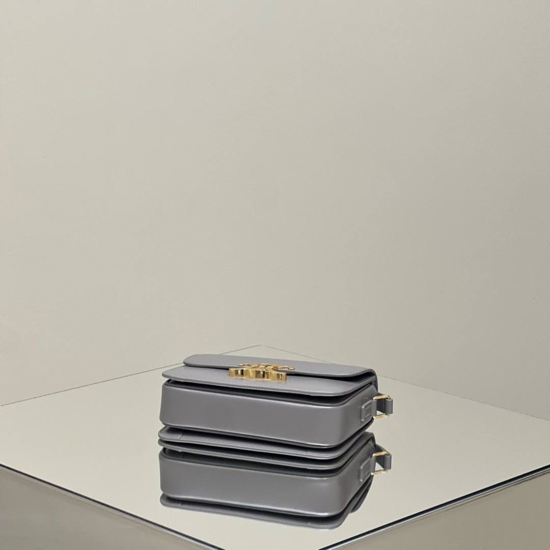 🔥大货实拍图 𝗖𝗘𝗟𝗜𝗡𝗘 ♥ 𝗧𝗘𝗘𝗡 𝗧𝗥𝗜𝗢𝗠𝗣𝗛𝗘 型号：188423 中号尺寸：22.5*16*7cm 小号尺寸：18.5*14*6cm