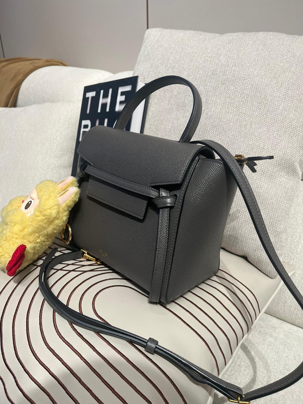 Celine nano belt bag 粒粒牛皮 100% Authentic,98%New✅塵袋