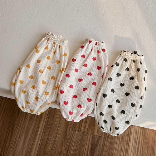 26S/S DTD心物語系列-棉紗防蚊褲