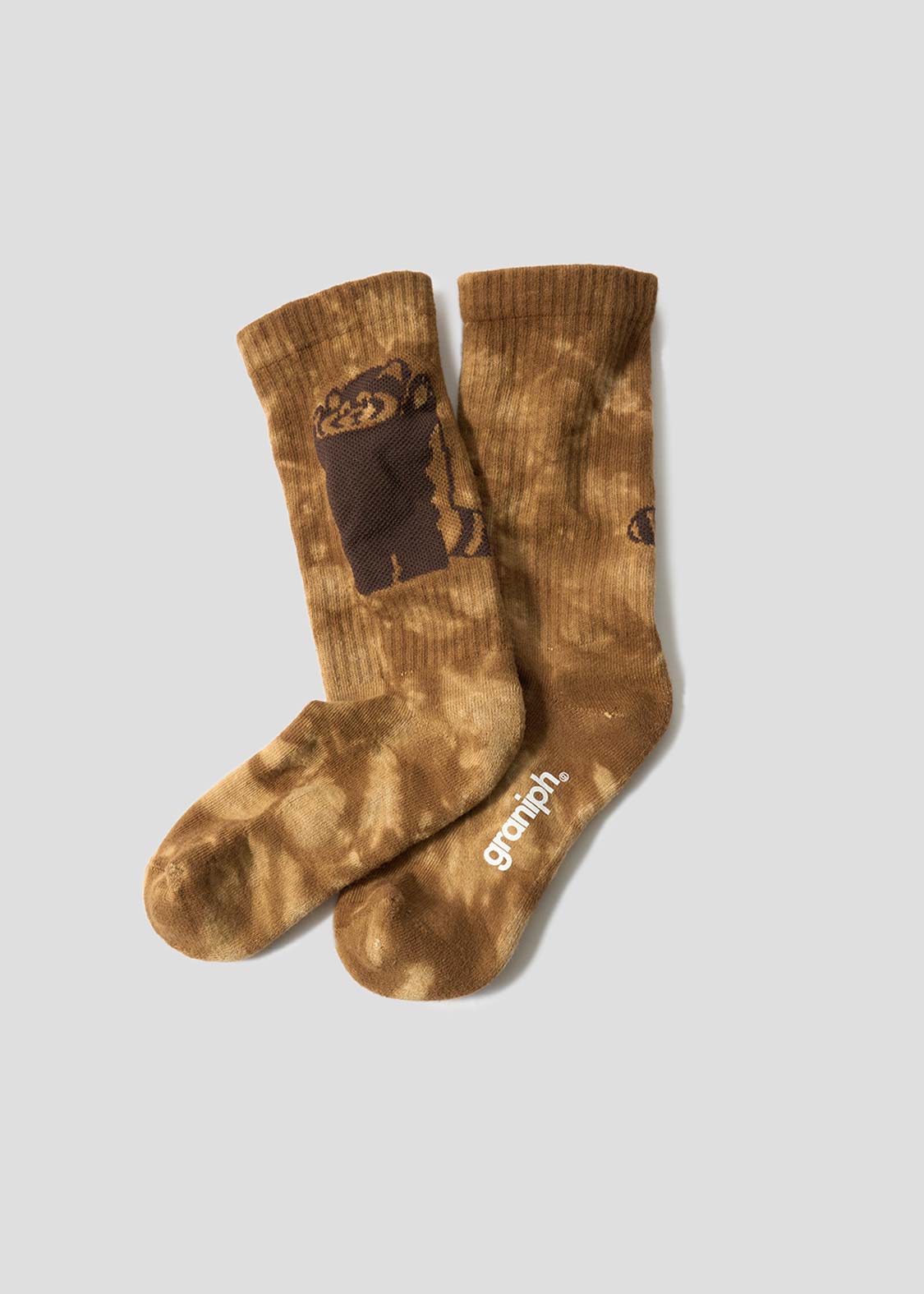 📦訂購 日本限定 graniph IKAKU Red Panda 小熊貓 中筒襪