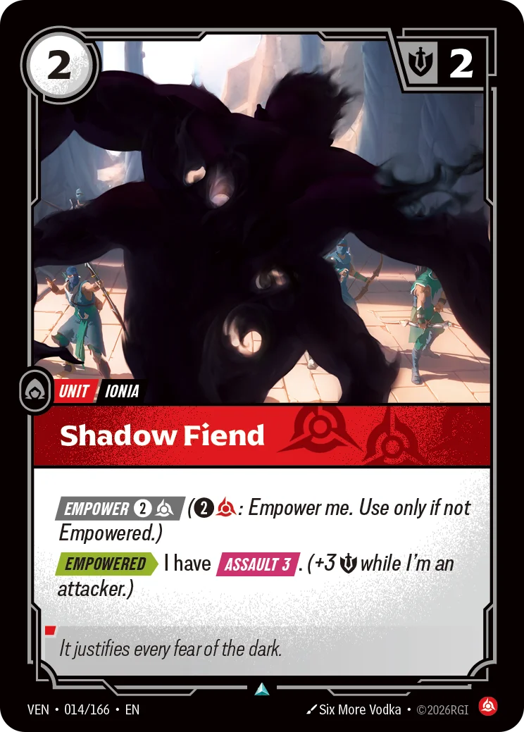 Vendetta - Uncommen- Fury Rune (Set 4)