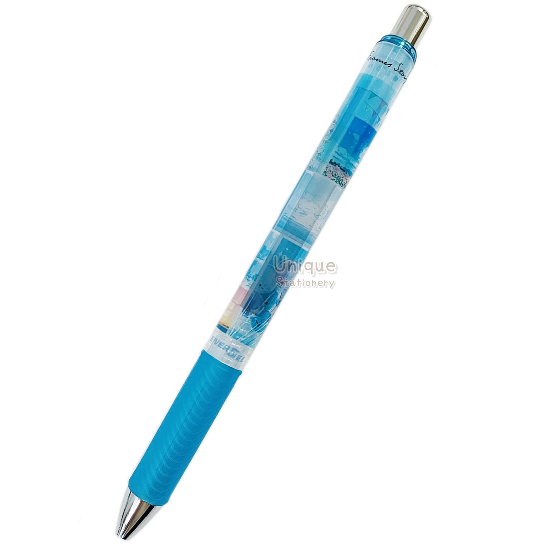 Frames Story Sky 天空 Pentel EnerGel 日本製 0.5mm 黑色 啫喱筆 (203757)