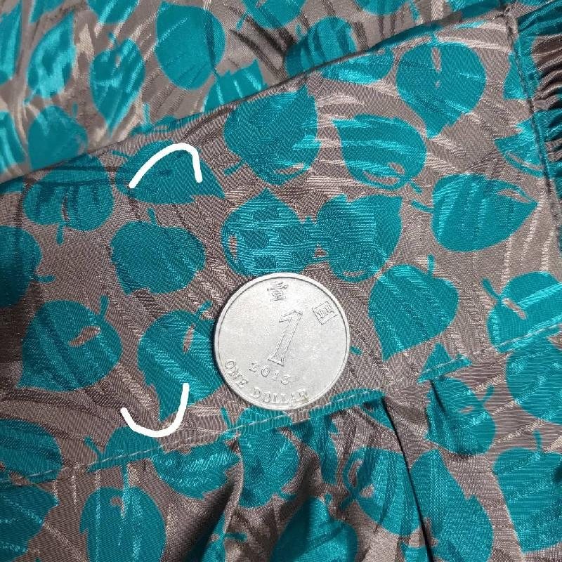 Vintage Elegant Green Leaf Pattern Ruffle Collar Button up Pleated Dress (MT1608-155)