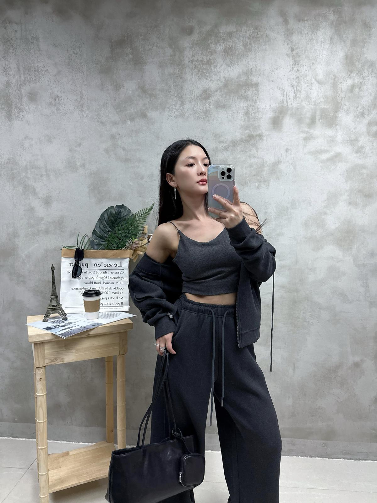 H02 雙拉鍊外套+休閑褲Set