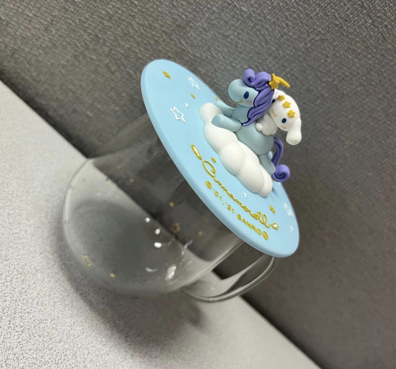 🎌日本直送🎌玉桂狗 獨角獸有耳杯連杯蓋