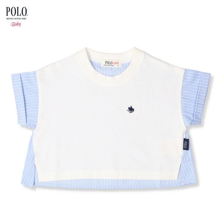 🇯🇵限量預訂 日本直送🇯🇵Polo Baby小馬刺繡條紋短袖T恤