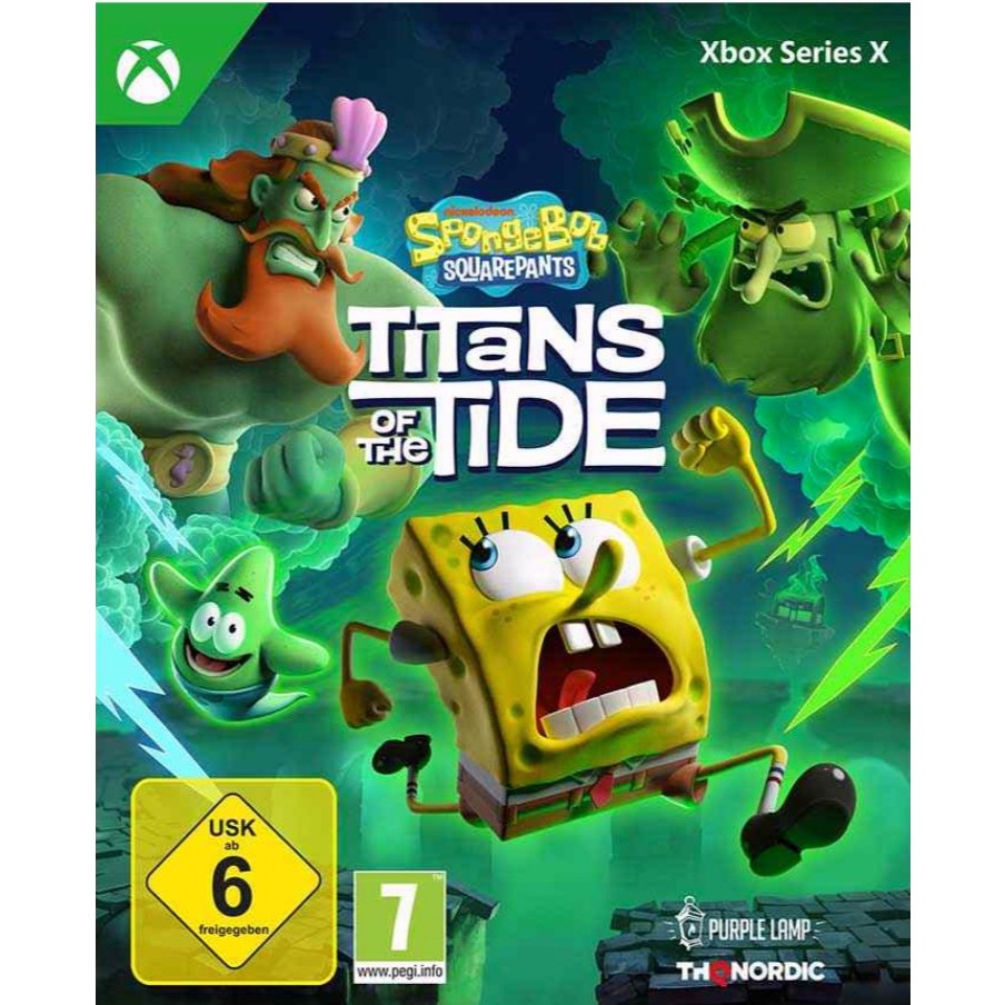 (🔥NEW RELEASE🔥) SpongeBob SquarePants Titans of the Tide (Xbox Series X/S) Digital Download