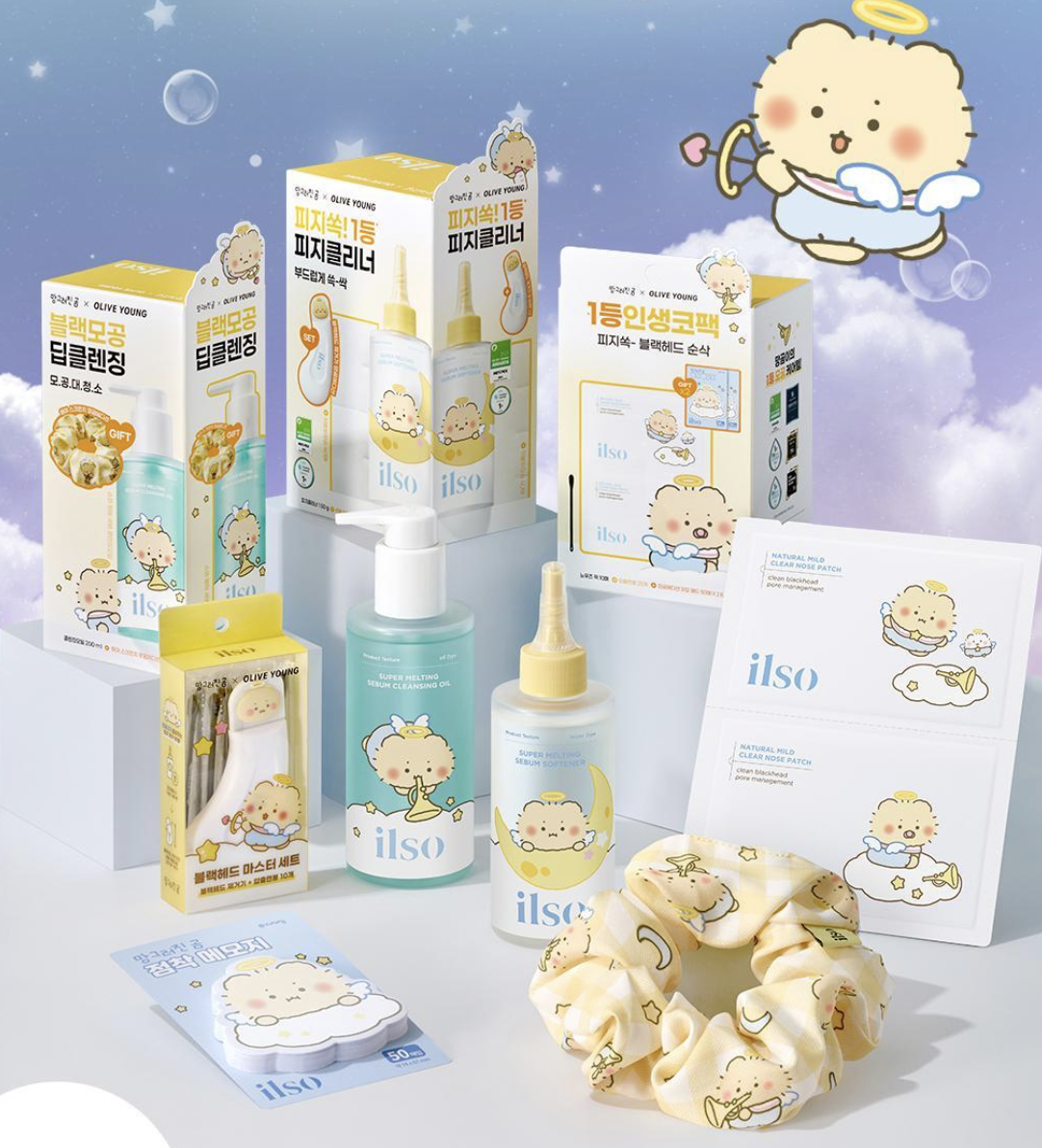 升級配方｜韓國 ilso X 土豆熊 超融化油脂 溫和清毛孔 卸妝油 200ml + 送土豆熊髮圈｜Super Melting Sebum Cleansing Oil