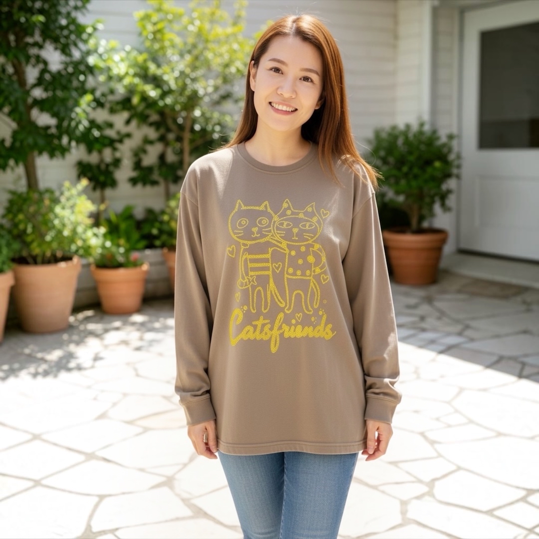 Casfriends Red L/Tee
