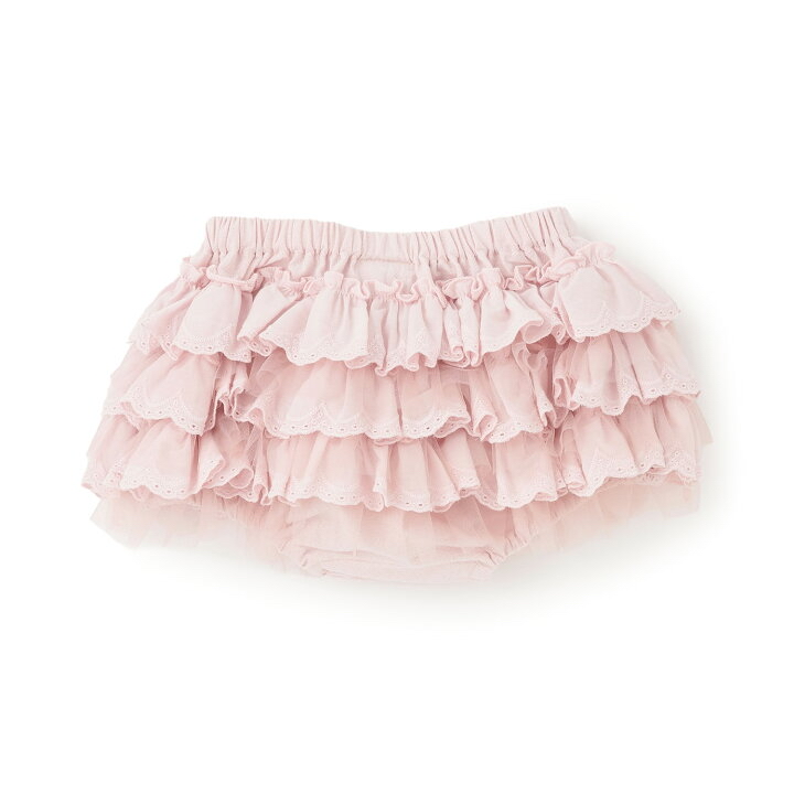 🇯🇵預訂 日本直送🇯🇵Petit Main三色蕾絲花邊層疊燈籠褲