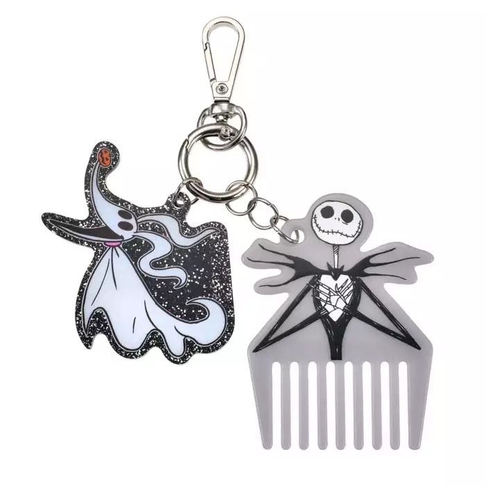 🎀【預訂】Zero 鏡 & Jacky 梳子掛飾 - 2026 TIM BURTON'S THE NIGHTMARE BEFORE CHRISTMAS