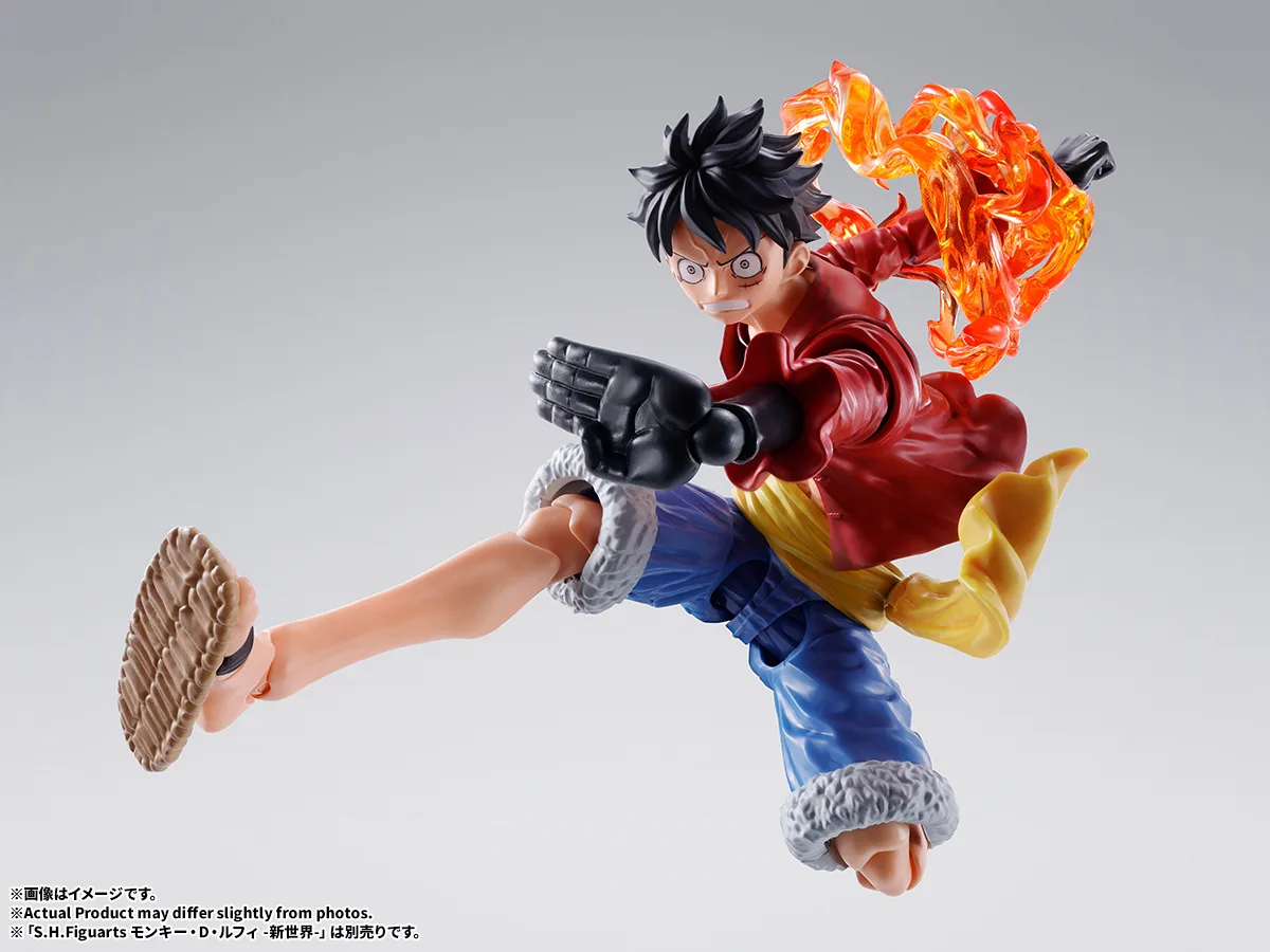 (預訂訂金 $100) (總價 $207) Bandai S.H.Figuarts 海賊王 蒙奇.D.路飛 -新世界- 配件套組 (行版) SHF One Piece Monkey D. Luffy Optional Parts Set
