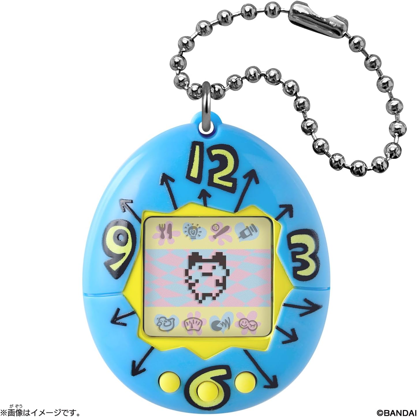 (預訂訂金 $100) (總價 $134) Bandai Original Tamagotchi Gen 1 Blue 他媽哥池 30週年初代機 藍色 (行版) 