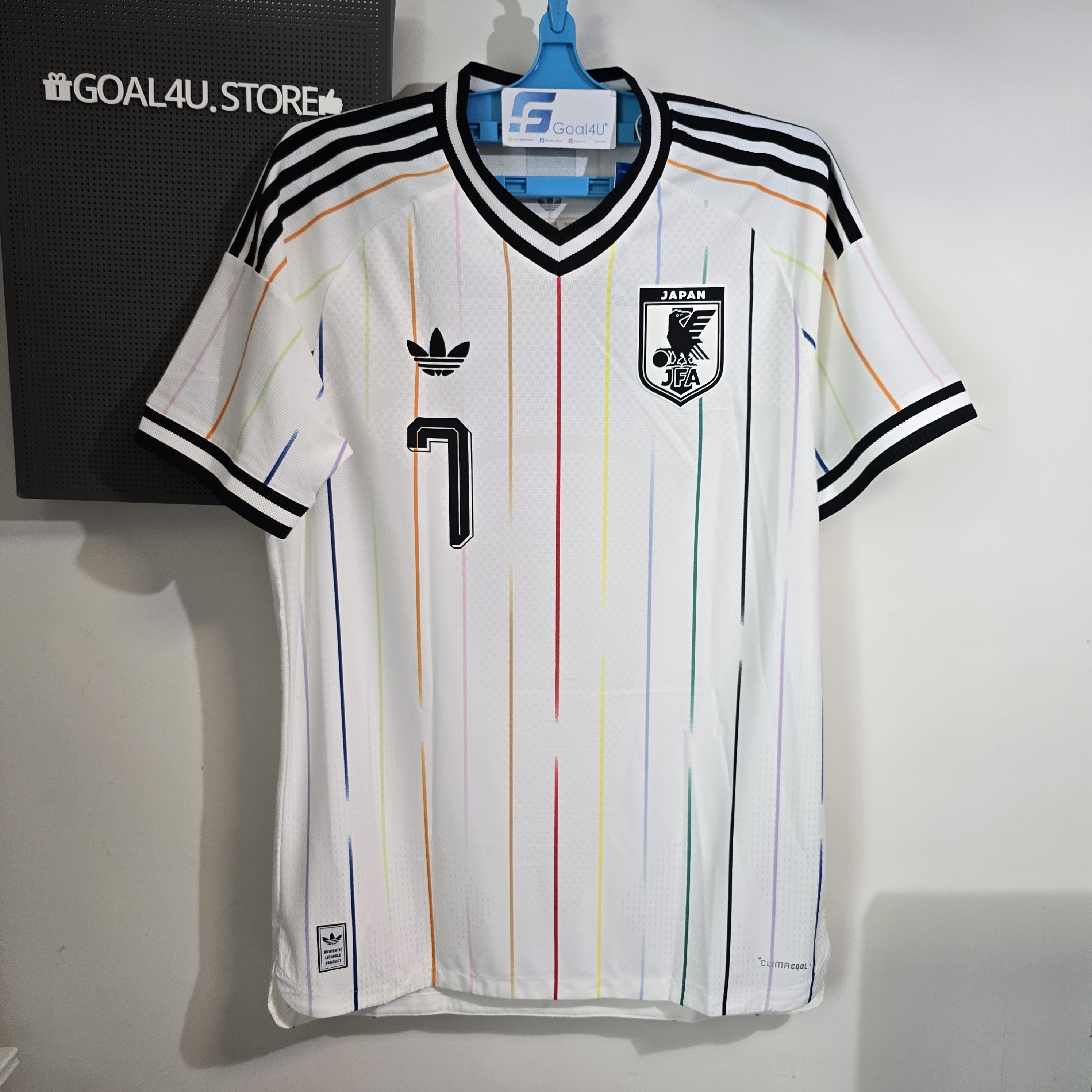 Adidas Japan 日本國家隊 2026-27 作客球員版球衣 (可加印字及臂章) KD3348