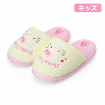 <🌟訂購🌟>Sanrio刺繡圖案兒童家居拖鞋