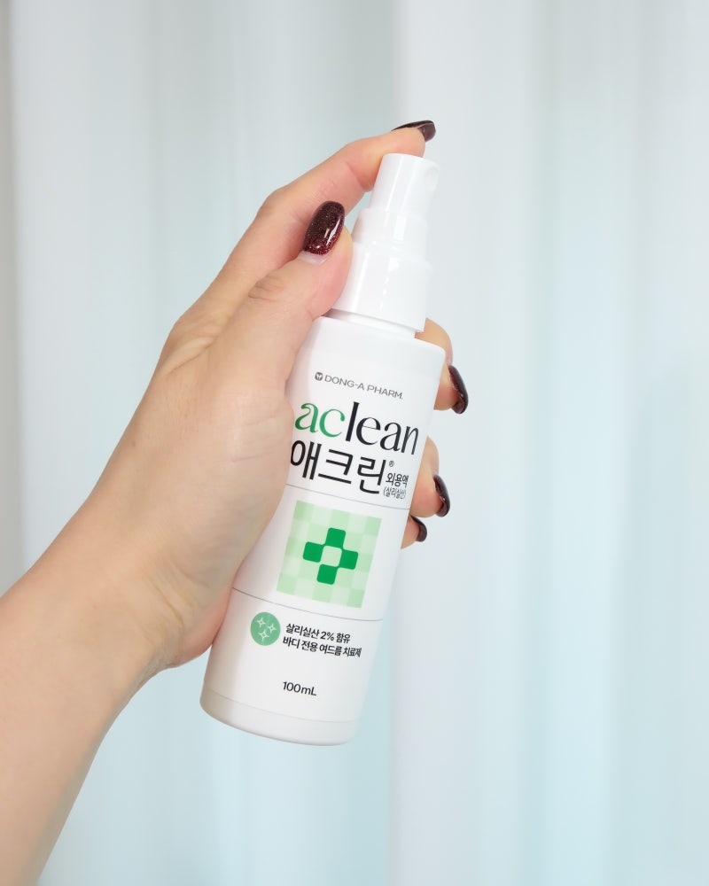 韓國東亞製藥 Aclean 2% 水楊酸身體抗痘噴霧 100ml