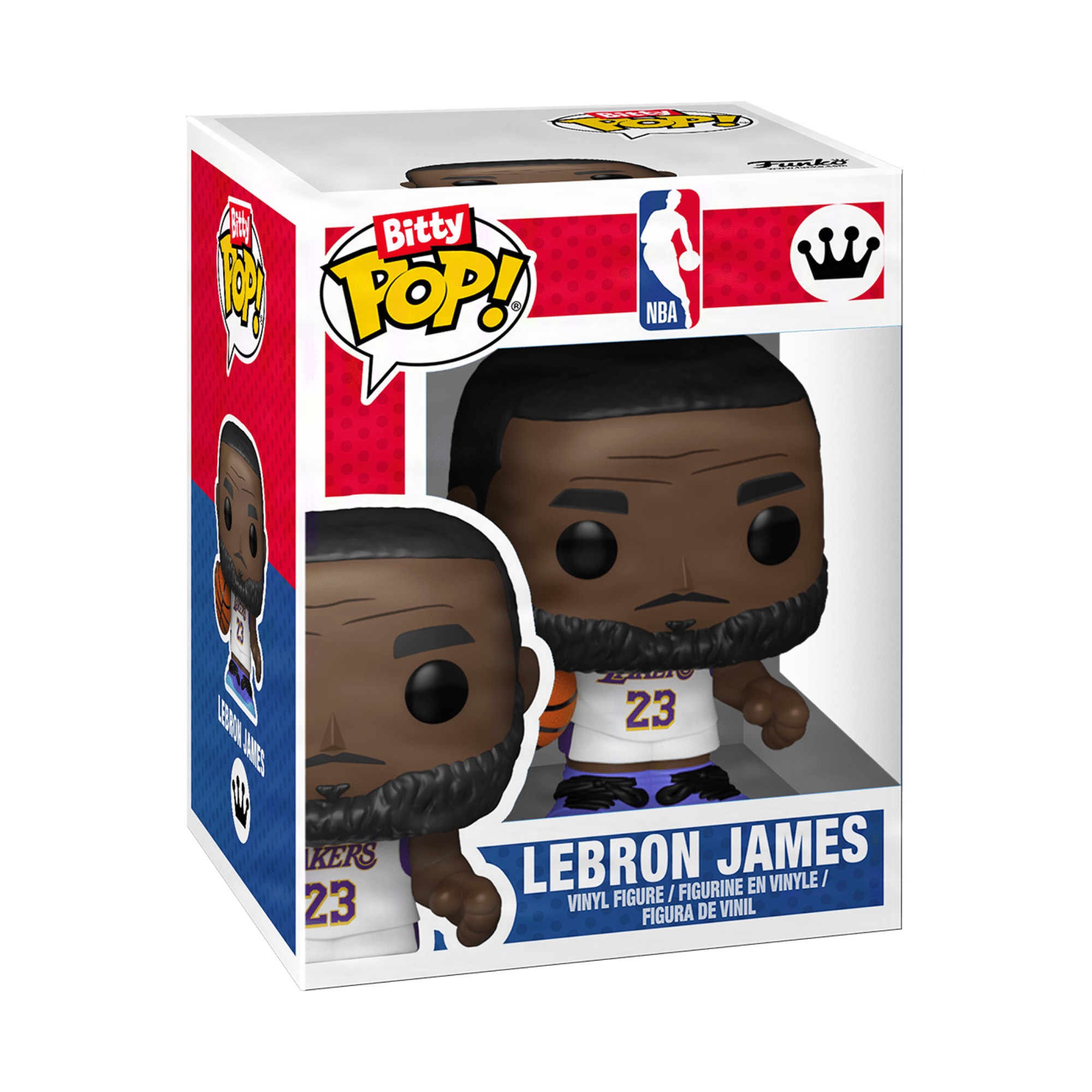 📦訂購 美國代購 Bitty POP! Town: NBA Arena - Lakers with LeBron James Figure 模型