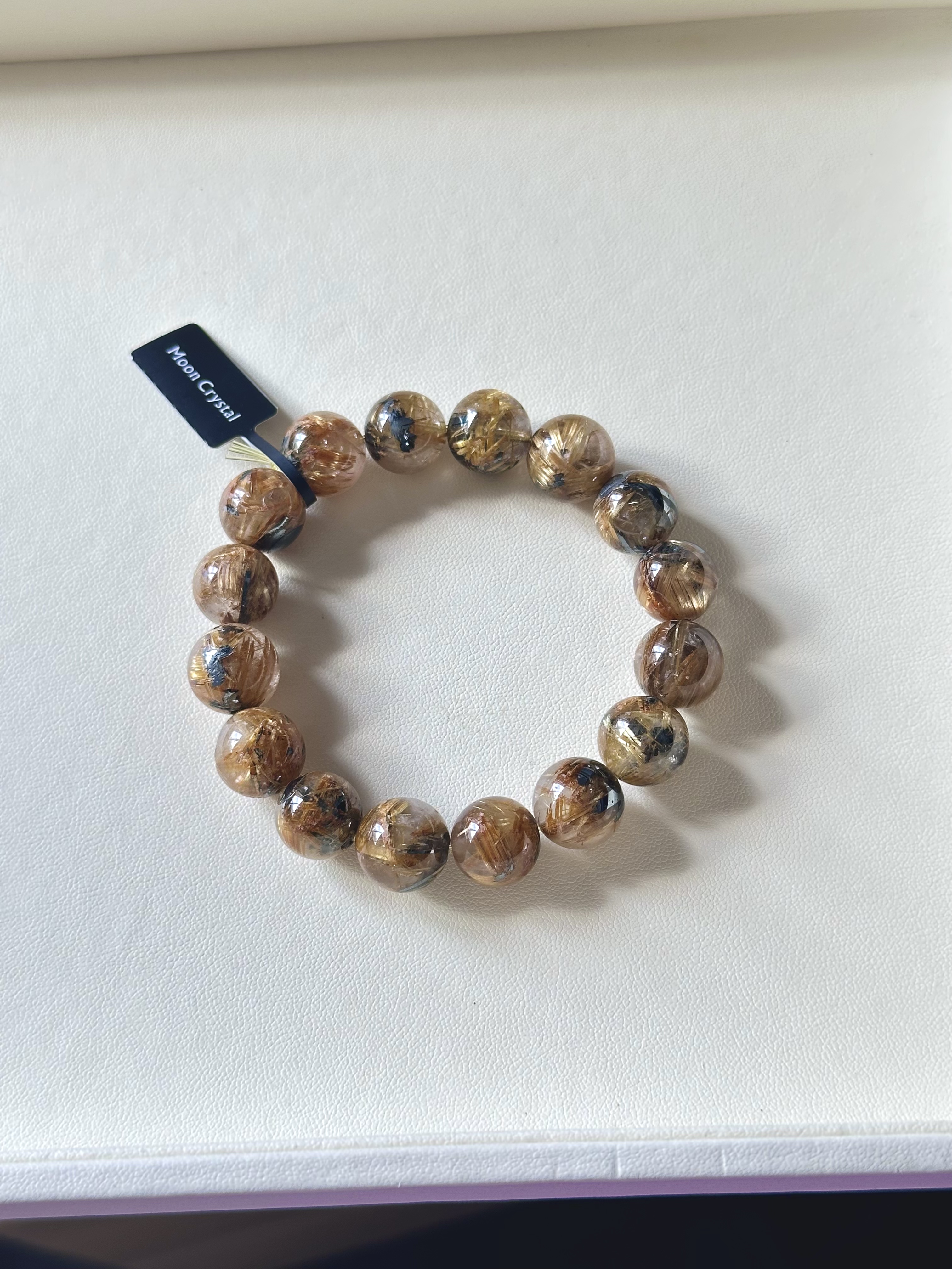 Titanium Rutile Quartz 钛金花 13.3mm