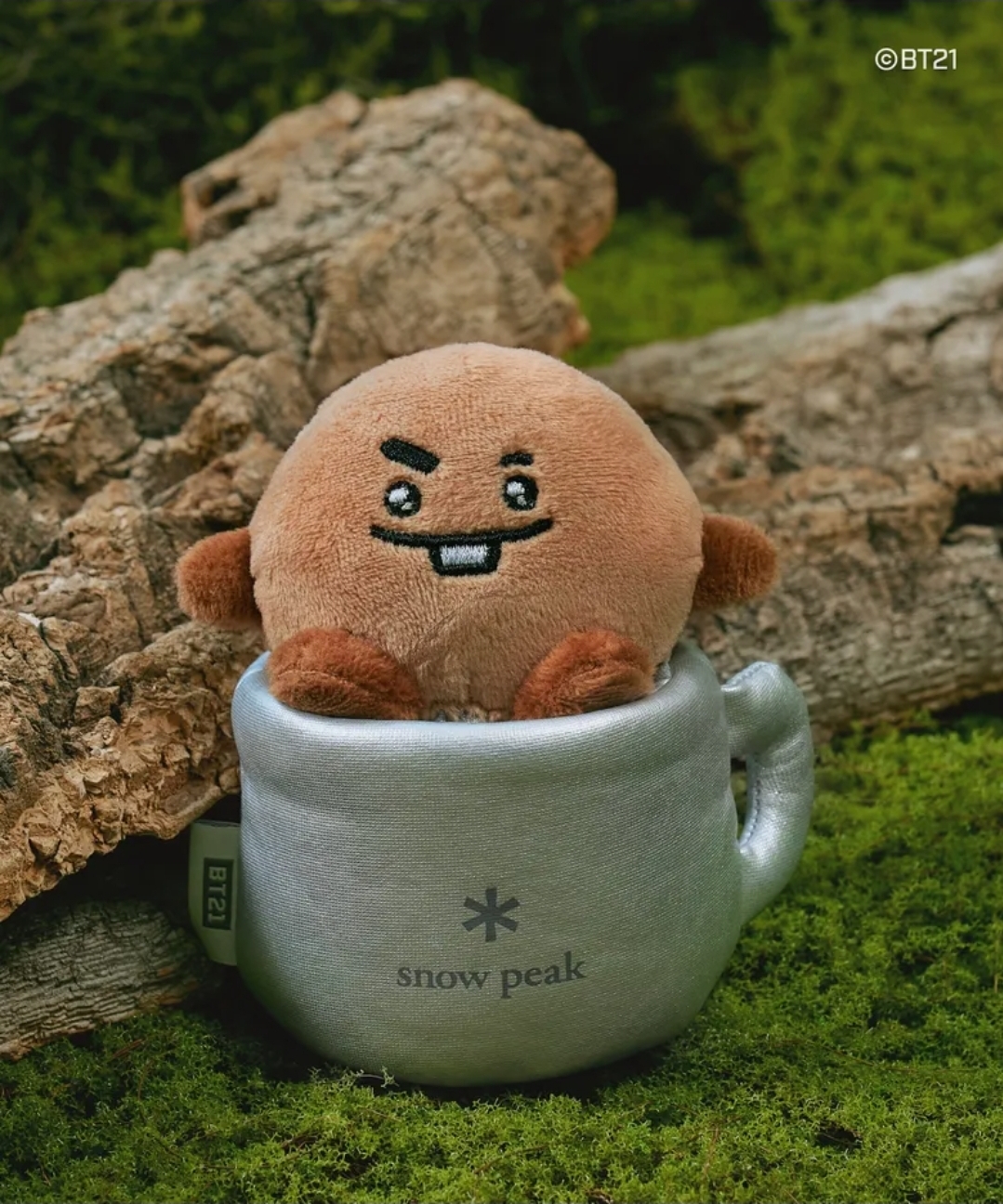 Snow Peak × BT21 聯名 Keyring公仔