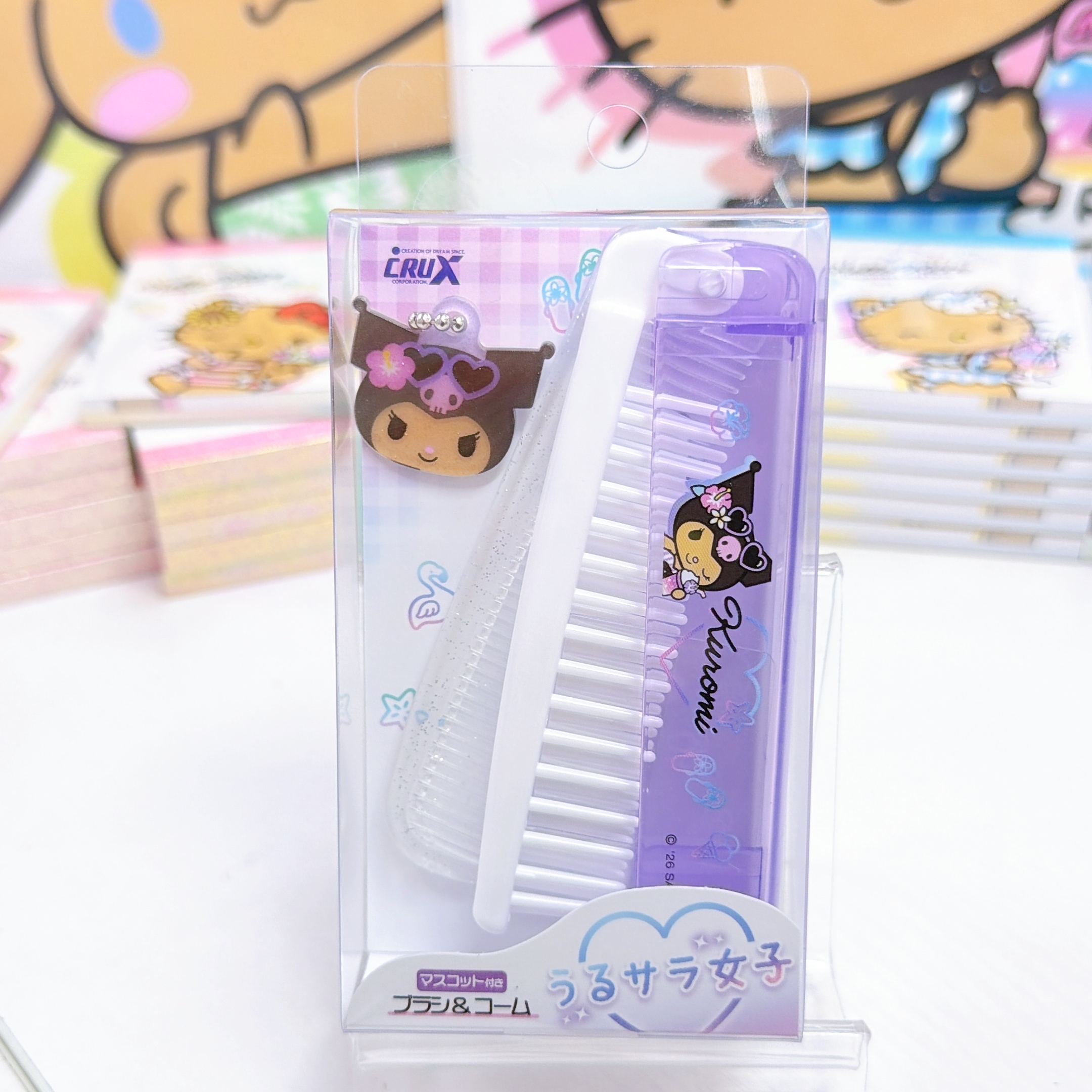 日本直送新款Sanrio黑皮夏威夷系列 文具產品