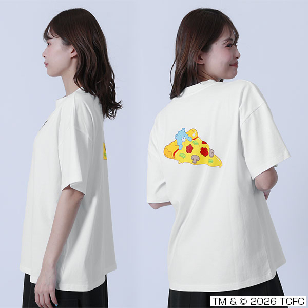 🎀【預訂】MARY QUANT x Care Bears Pizza Big T-shirt W