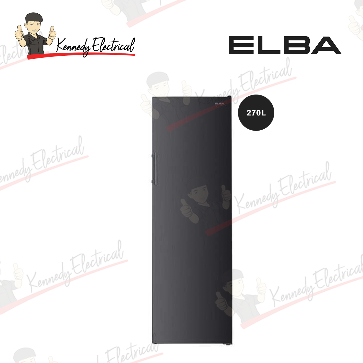 Elba 270L No Frost Technology Upright Freezer EUF-Q2750FF(GR)