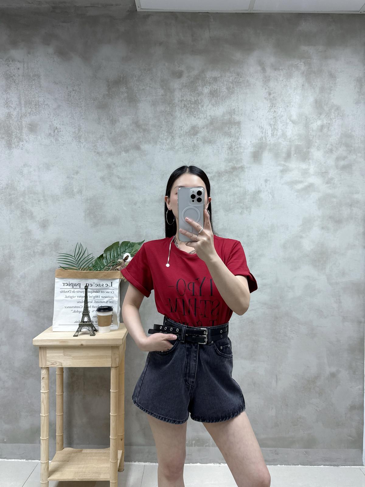 D21洗水短牛仔褲